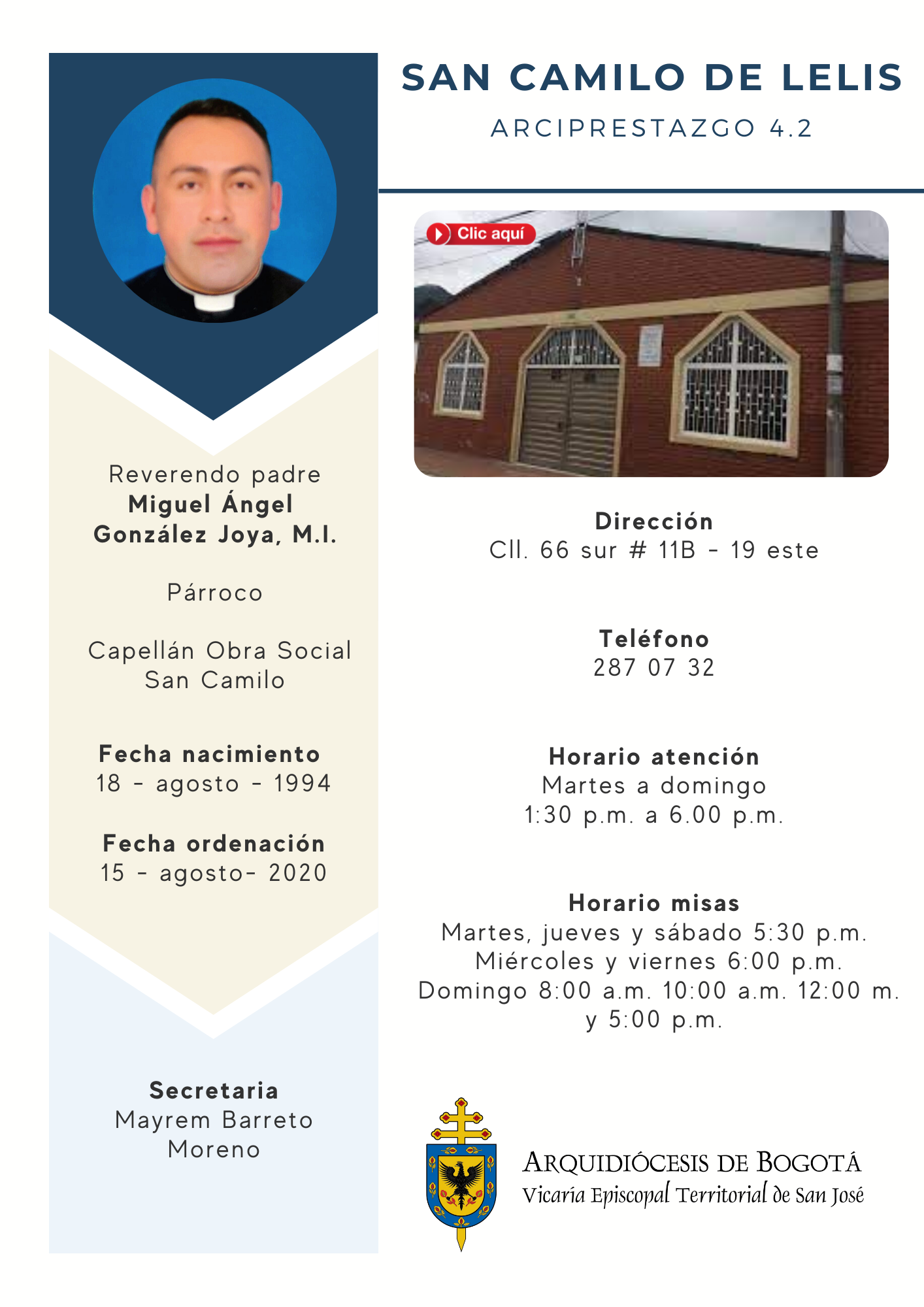 Nuestra parroquia | San Camilo de Lelis